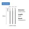 ZHaotn 11-Piece 0.3–2.3 mm Ball Burr Set, Tungsten Steel, 2.35 mm Shank view 3