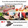 Proof Cut-Resistant Butcher Glove with Stainless Steel, Adjustable Wrist Strap view 2