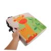 Children's Chair Booster Seat with Giraffe Motif, Straps, and Cushion view 4