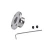 (2-Pack) Rigid Flange Coupling, Motor Shaft Coupler, 3/4/5/6/7/8/10 mm to 4 mm view 2
