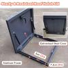 Waterproof Commercial Roof Hatch with Sealing Strips view 3