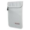 Fireproof Document Bag, Water-Resistant, Double Zipper, Gray view 2