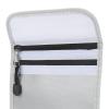 Fireproof Document Bag, Water-Resistant, Double Zipper, Gray view 4