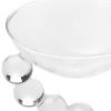 Glass Dessert Bowl with Pearl Design view 2