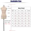 Adjustable Dress Form with Torso and Arms for Sewing Beginners view 3