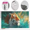 Seewolf Diamond Painting Kit for Adults, XXL 40 x 70 cm, 5D Tiger Design view 3