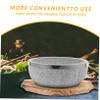 Korean Dolsot Bibimbap Stone Bowl, 800 ml, with Wooden Tray view 3
