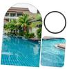 Ciieeo 2-Piece O-Ring Seal Set for Chlorinator Cover, Compatible with Hayward view 3