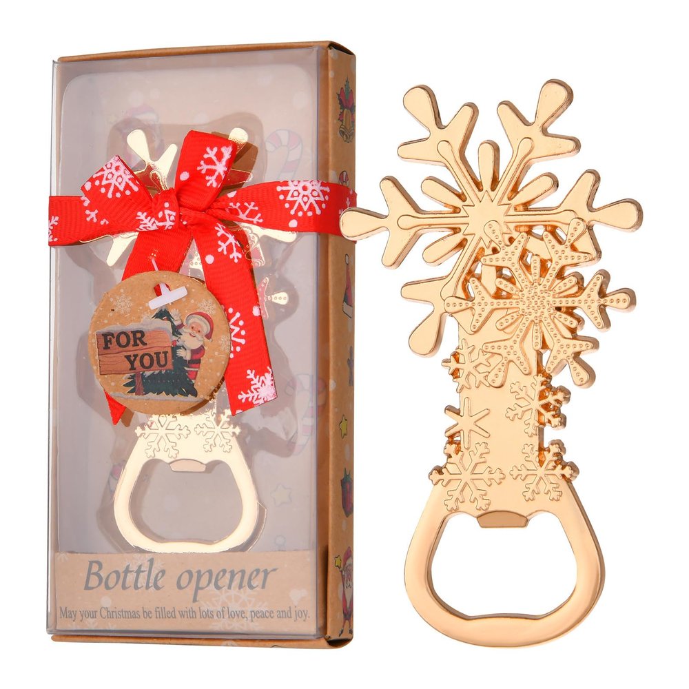 Christmas Snowflake Bottle Opener