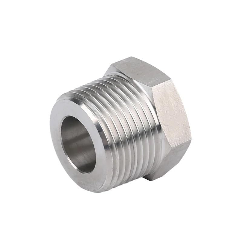 M8 M10 M14 M16 M18 Metric Male-to-Female Thread 304 Stainless Steel Reducing Bushing Coupling RUAJOGYNVM