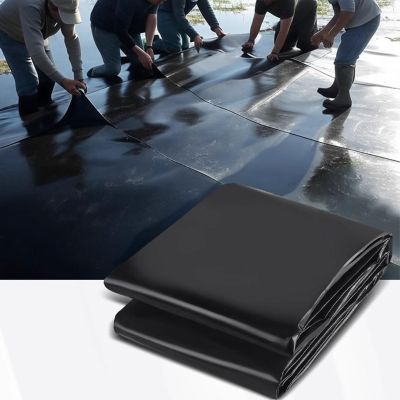 Fcmeavo 1.14 mm Heavy-Duty EPDM Pond Liner, Black