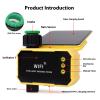 Walfront Smart WiFi Sprinkler Timer with Solar Panel and Rain Sensor view 3