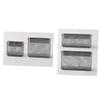 Magnetic Iron Mesh Storage Basket for Refrigerator view 1