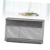 Magnetic Iron Mesh Storage Basket for Refrigerator view 2