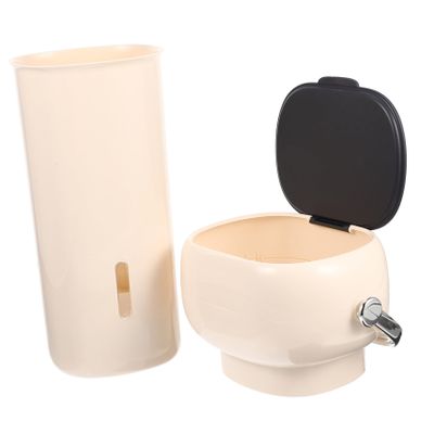 Hoement Automatic Wall-Mounted Paper Cup Dispenser with Lid