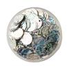 NIRNHYRUR 10 g Sequins for Creative Crafts, 1030 mm Flat Round Loose PVC Sequins (Laser Silver, 15 mm) view 1