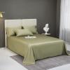 Flat Bed Sheet 245 x 250/270 cm, 500 Thread Count Long-Staple Cotton Sateen, No Elastic (Pink, 245 x 270 cm) view 2