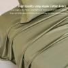 Flat Bed Sheet 245 x 250/270 cm, 500 Thread Count Long-Staple Cotton Sateen, No Elastic (Pink, 245 x 270 cm) view 4