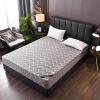 Quilted Washable Mattress Cover with Zipper, Gray, 80 x 180 + 10 cm view 2