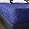 Quilted, Washable Mattress Cover with Zipper, Adjustable Size, Moisture-Resistant, Breathable and Soft Mattress Protector - Blue - 140 x 200 + 21 cm view 3