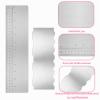 2-Piece Stainless Steel Cake Spatula Set with Scale, 30 cm, 2-in-1 Cake Scraper view 3