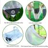 PIPRE 5.5 x 5.6 m Transparent Waterproof Tarp with Leno Mesh, Reinforced Eyelets and Rope view 4