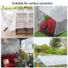 PIPRE 2.7 m x 5 m Waterproof Tarp with 12 mm Grommets, 200 g/m² Woven Tarpaulin, Protective All-Purpose Cover, Tear-Resistant, UV-Stabilized view 3