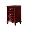 Small Solid Wood 3-Drawer Dresser/Nightstand view 1