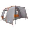 INLIFE 2-Person Car Tent, Gray and Orange, Waterproof view 3