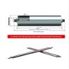 50 mm Stainless Steel Conveyor Roller – Heavy-Duty Drum for Assembly Lines, 12 x 50 x 700 x 750 mm view 2