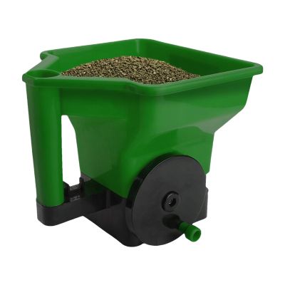 Generic Lawn Seed Spreader with Adjustable Flow Control