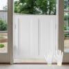 Generic Wood Café Saloon Swinging Door, White, 97 x 100 cm view 1