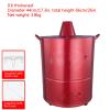Stainless Steel Outdoor Burn Barrel, Small Red Fire Pit for Paper view 2