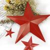 DECOMELODY Creative Wall Decor with Iron Star, Red, for Hanging view 4