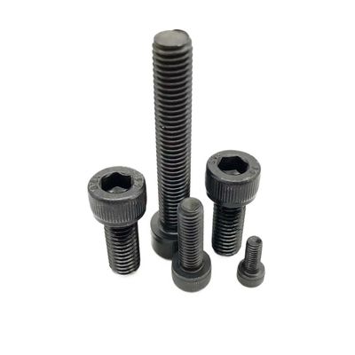 10 pcs M3 M4 M5 M6 M8 304 A2 Stainless Steel Black Class 12.9 Steel DIN 912 Hex Socket Screws, L=4–150 mm (20 mm)
