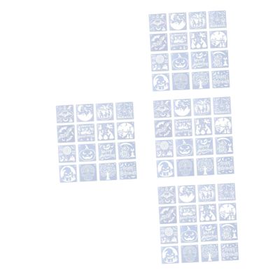 DOITOOL Halloween Stencil Set, Reusable Drawing Templates for Scrapbooking, Crafts, Painting and DIY Decorations