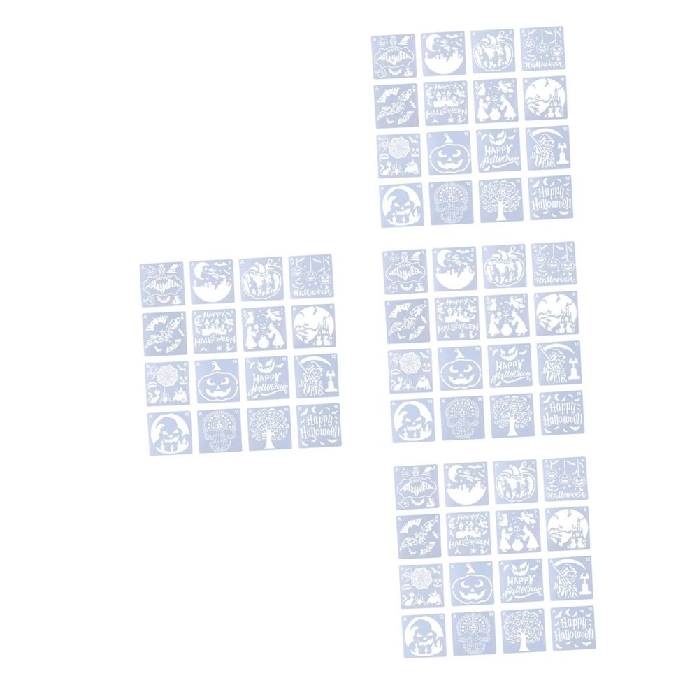 DOITOOL Halloween Stencil Set, Reusable Drawing Templates for Scrapbooking, Crafts, Painting and DIY Decorations
