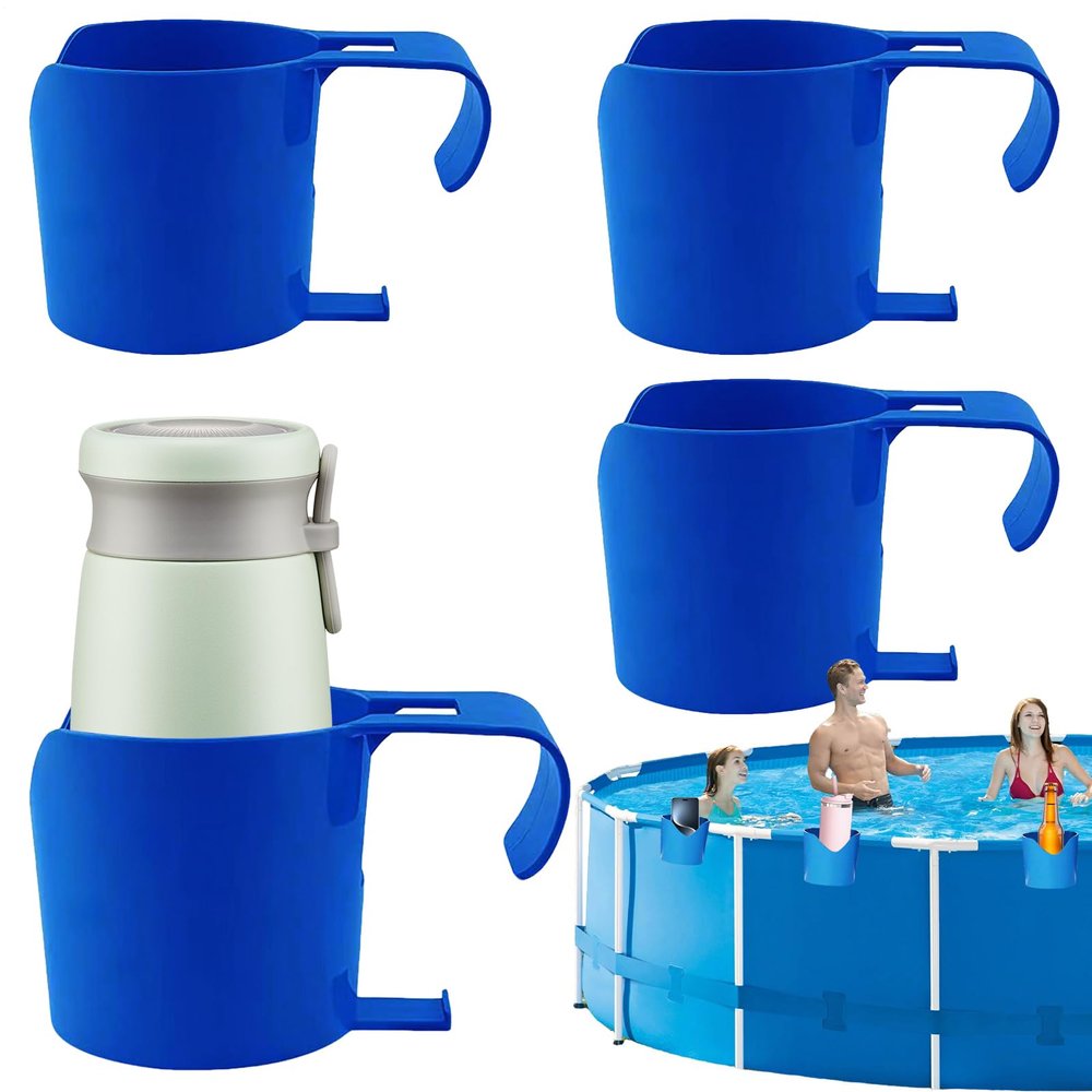 Rrlihjgu Outdoor Pool Beverage Holder, 4-Pack