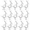 12-Piece Carbon Steel Automatic Flip Fishing Hooks with Sharp Barbs view 2