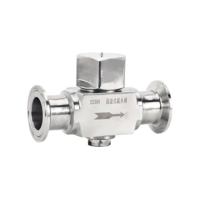 1.5 in Tri-Clamp Steam Trap, 38 mm OD, 304 Stainless Steel, Thickened, High-Temperature Resistant