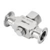 1.5 in Tri-Clamp Steam Trap, 38 mm OD, 304 Stainless Steel, Thickened, High-Temperature Resistant view 4