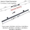 JvFbjLF Hardware Kit for Rolling Library Ladder, Telescoping Hooks, Brake Casters, 16.4 ft/5 m Track Kit view 2