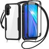 GoodcAcy 360° Phone Case with Lanyard for OPPO Realme 6, Black view 1