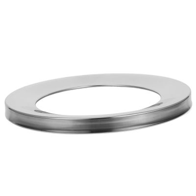 FONDOTIN Metal Trash Can Lid, Minimalist Design