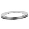 FONDOTIN Metal Trash Can Lid, Minimalist Design view 1