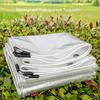 Transparent Waterproof PVC Tarp with Grommets, 0.35 mm, 2.2 x 2.8 m view 3