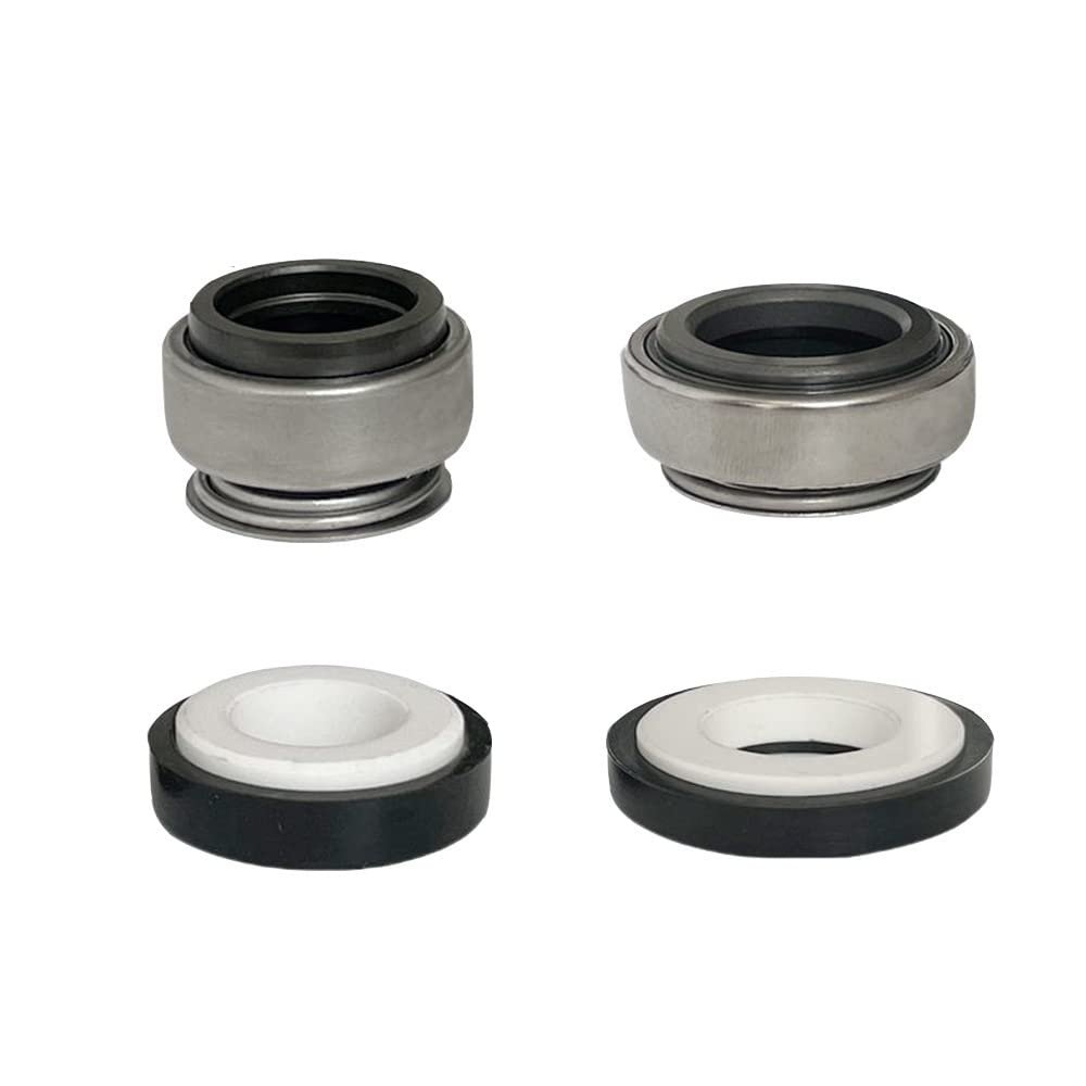 2-Piece Series 301 Mechanical Seal Set for Water Pumps, 8–19 mm Shaft (301-17P)