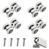 Tarqite 4-Pack 20 mm Sliding Door Rollers with M6 Threads view 1