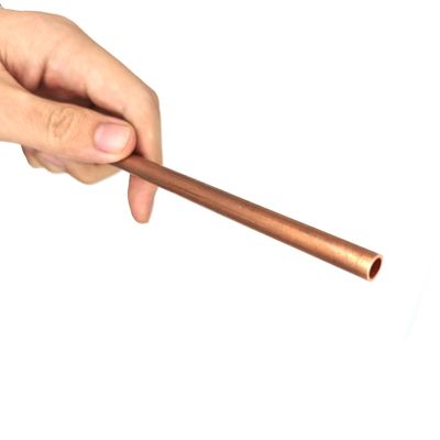 GTPBAO Red Copper Straight Tube, Hard Copper for Air Conditioners (8 x 1.5 mm)
