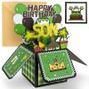 YianHien Birthday Card for Son, Pixel Gaming Pop-Up Card view 1